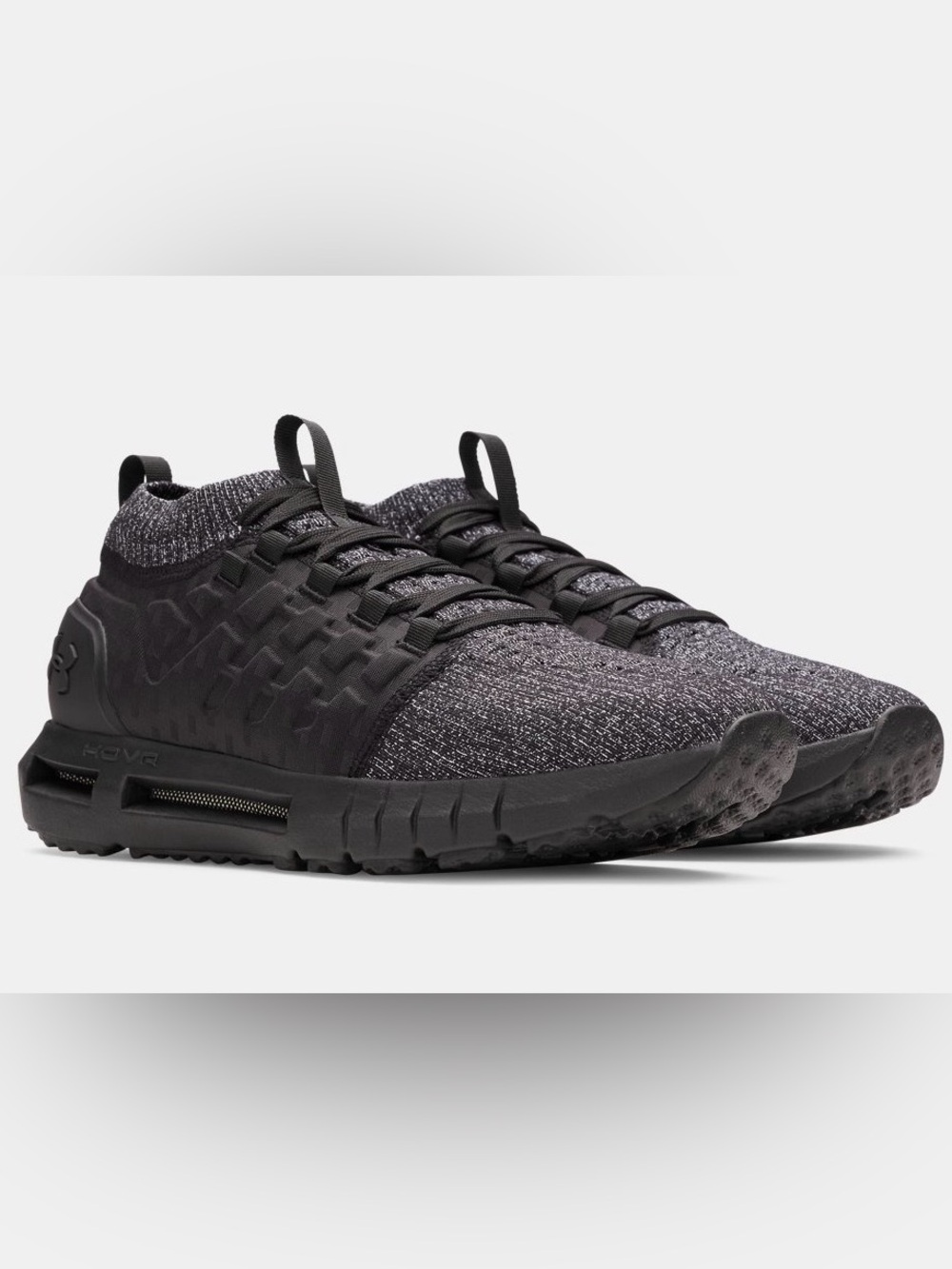 Under Armour Black and White UA Phantom 1 Athletic Shoes